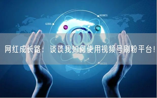 网红成长路：谈谈我如何使用视频号刷粉平台！