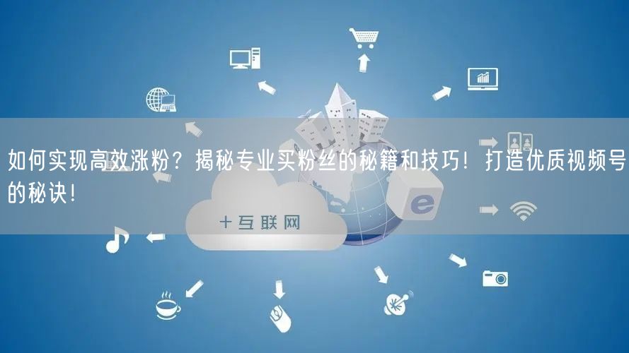 如何实现高效涨粉？揭秘专业买粉丝的秘籍和技巧！打造优质视频号的秘