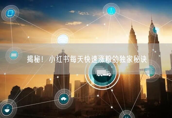 揭秘！小红书每天快速涨粉的独家秘诀