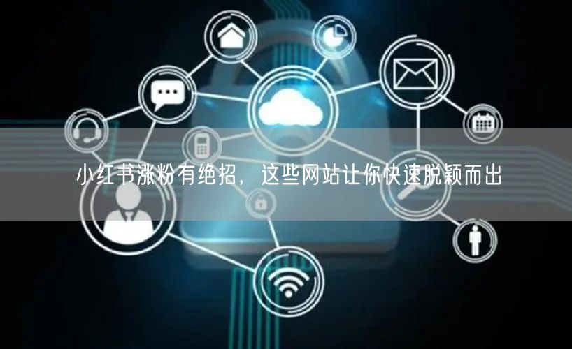 小红书涨粉有绝招，这些网站让你快速脱颖而出