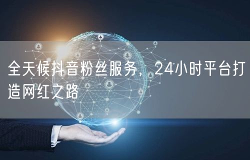 全天候抖音粉丝服务，24小时平台打造网红之路