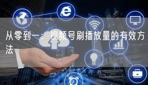 从零到一：视频号刷播放量的有效方法