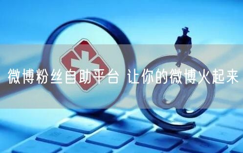 微博粉丝自助平台 让你的微博火起来