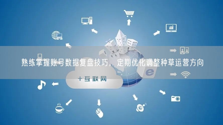 熟练掌握账号数据复盘技巧，定期优化调整种草运营方向