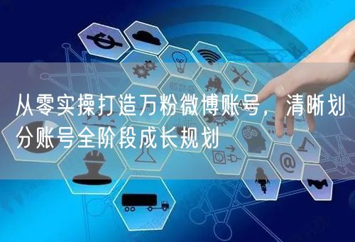从零实操打造万粉微博账号，清晰划分账号全阶段成长规划