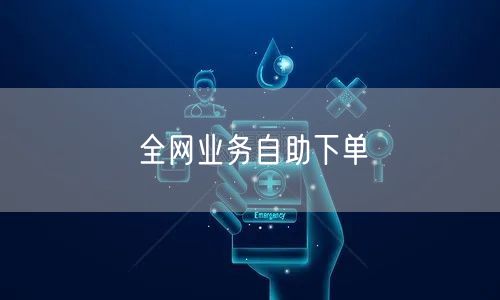 全网业务自助下单