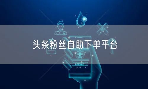 头条粉丝自助下单平台