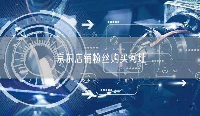 京东店铺粉丝购买网址