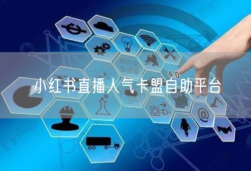 小红书直播人气卡盟自助平台