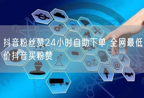抖音粉丝赞24小时自助下单 全网最低价抖音买粉赞