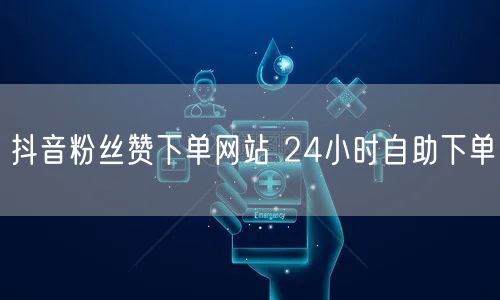 抖音粉丝赞下单网站 24小时自助下单