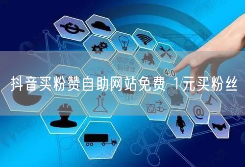 抖音买粉赞自助网站免费 1元买粉丝