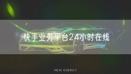 快手业务平台24小时在线